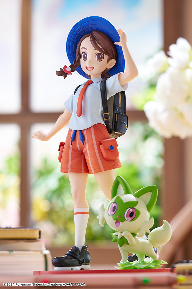 Pokémon Juliana with Sprigatito ARTFX J STATUE