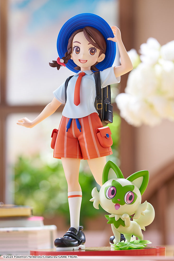 Pokémon Juliana with Sprigatito ARTFX J STATUE