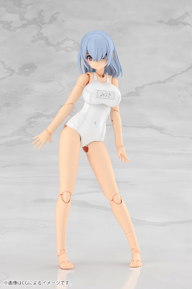 FRAME ARMS GIRL MIZUKI School Swimsuits White Ver.
