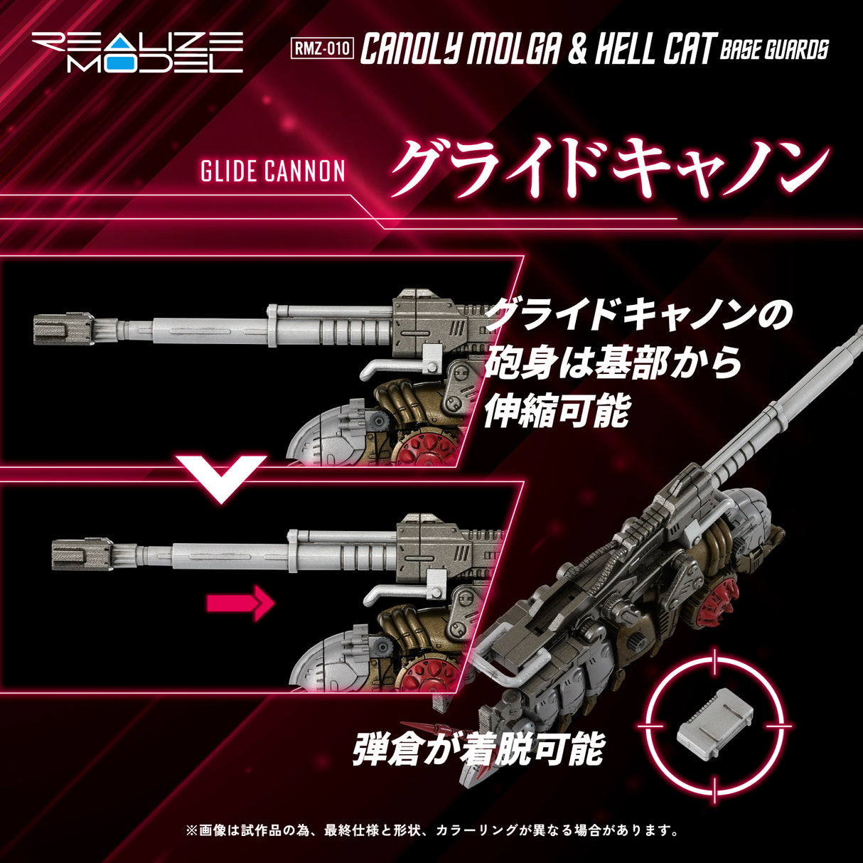 RMZ-010 Cannoly Molga & Hell Cat Base Guards