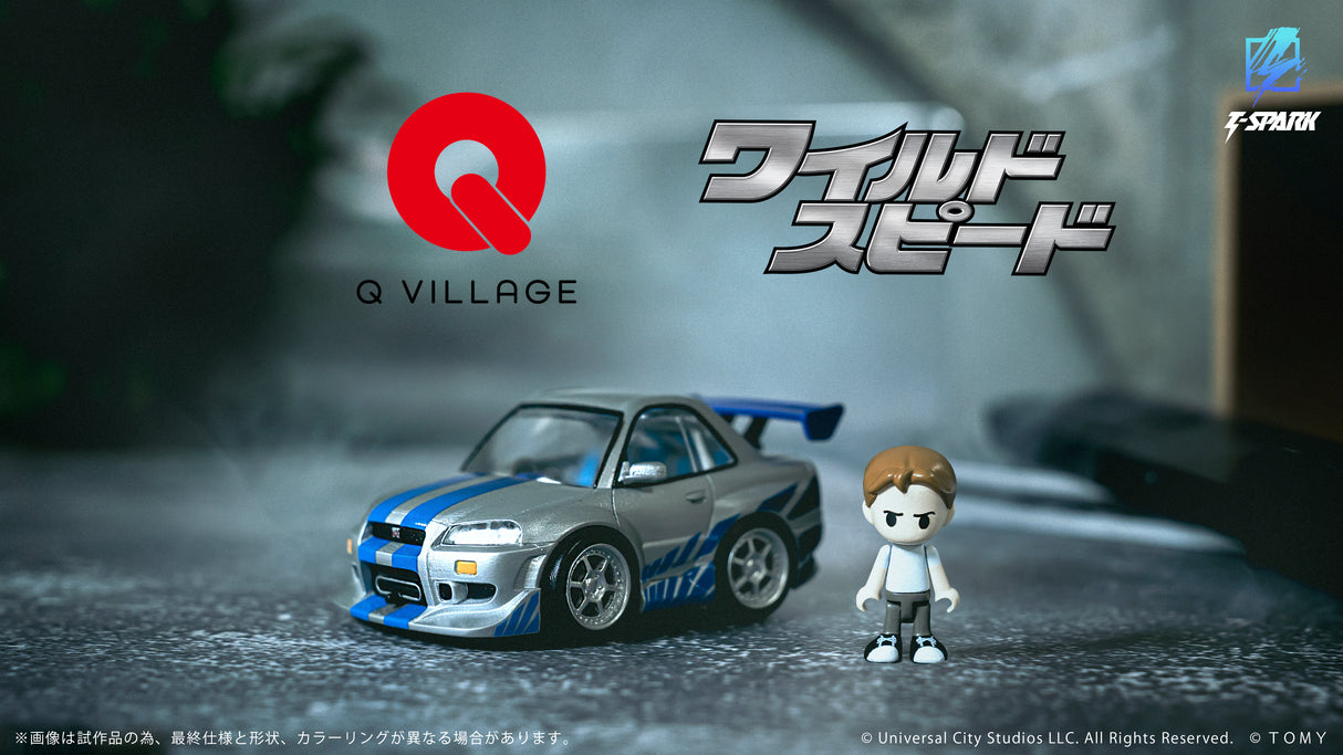 QV-02 Fast & Furious NISSAN SKYLINE GT-R (R34)