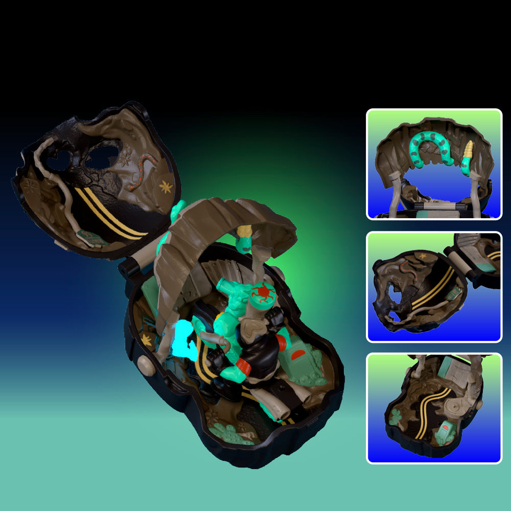 ROVER ROBIN Overtakes Skull Rider