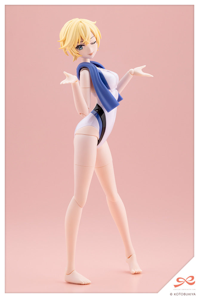 RUI SAOTOME【TOUOU HIGH SCHOOL COMPETITIVE SWIMSUIT】DREAMING STYLE WHITE DOLPHIN