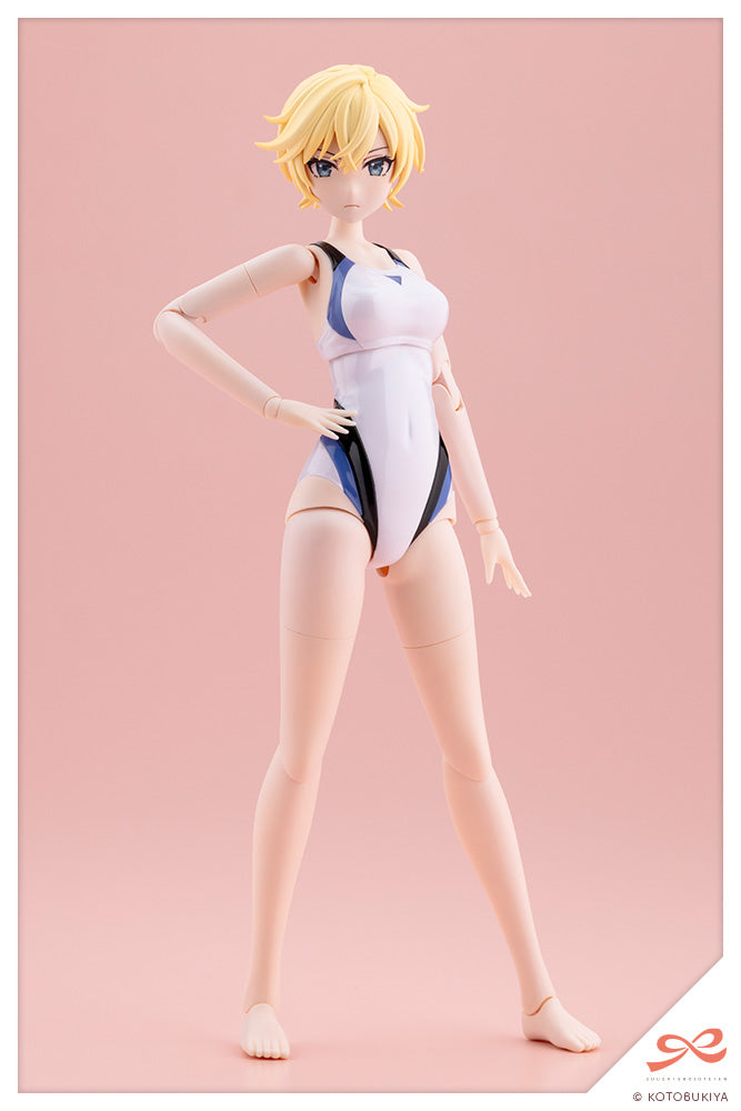 RUI SAOTOME【TOUOU HIGH SCHOOL COMPETITIVE SWIMSUIT】DREAMING STYLE WHITE DOLPHIN
