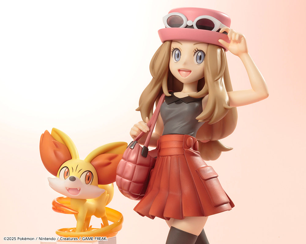Pokémon Serena with Fennekin ARTFX J STATUE