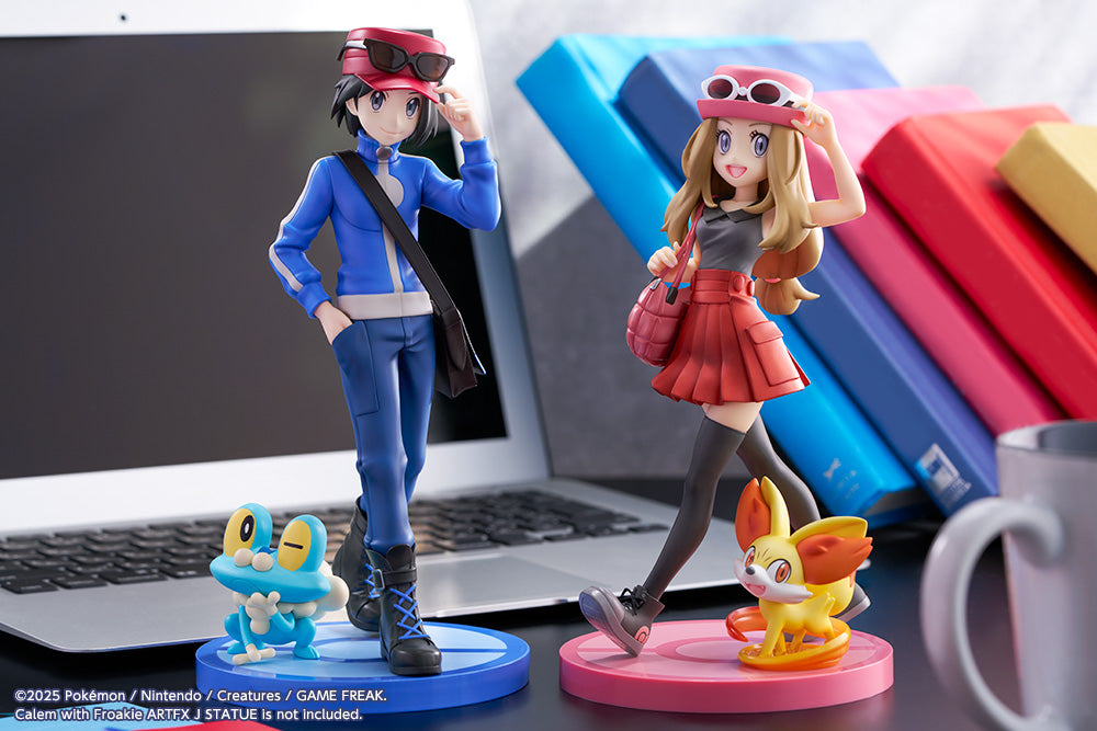 Pokémon Serena with Fennekin ARTFX J STATUE