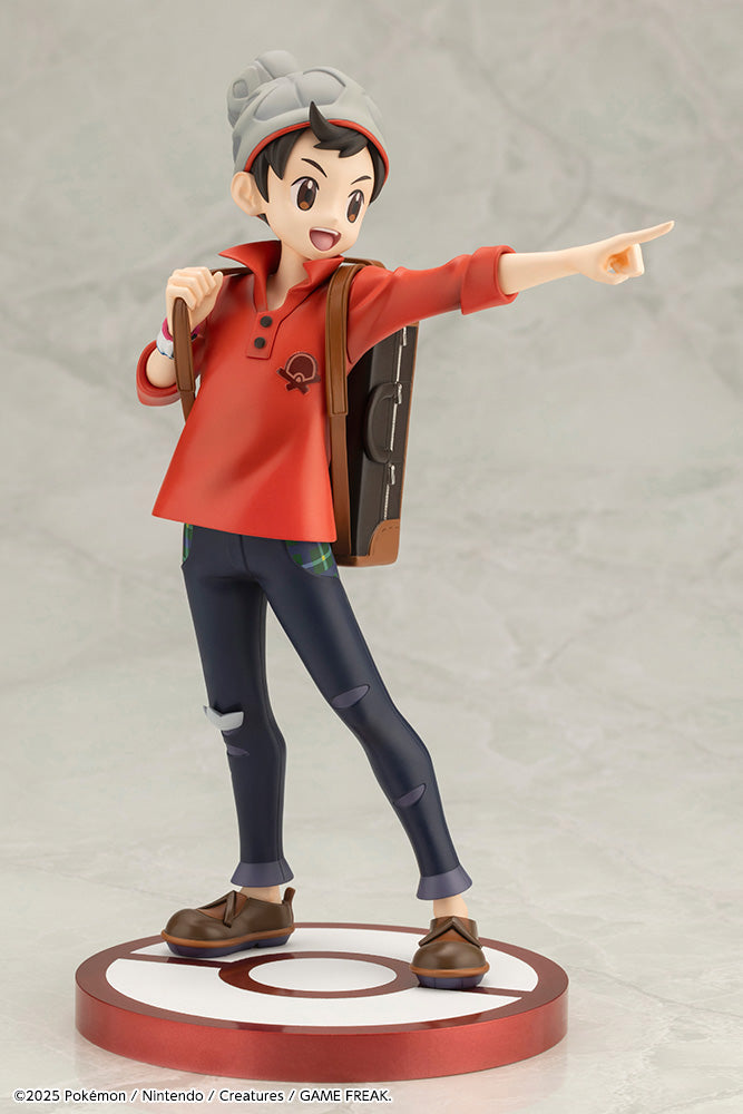 Pokémon Victor with Scorbunny ARTFX J STATUE