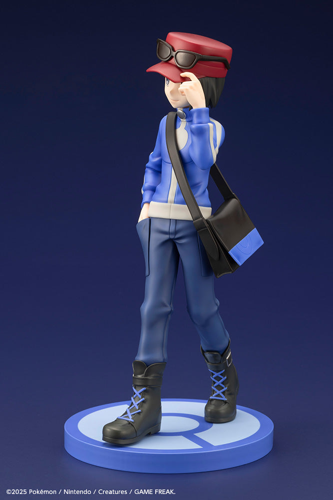 Pokémon Calem with Froakie ARTFX J STATUE