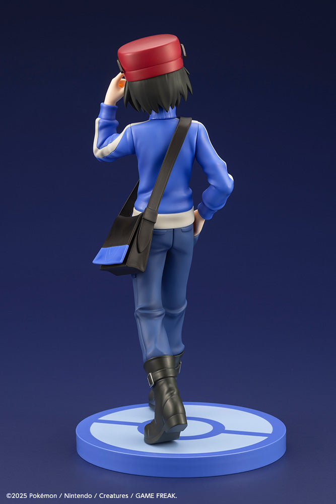 Pokémon Calem with Froakie ARTFX J STATUE