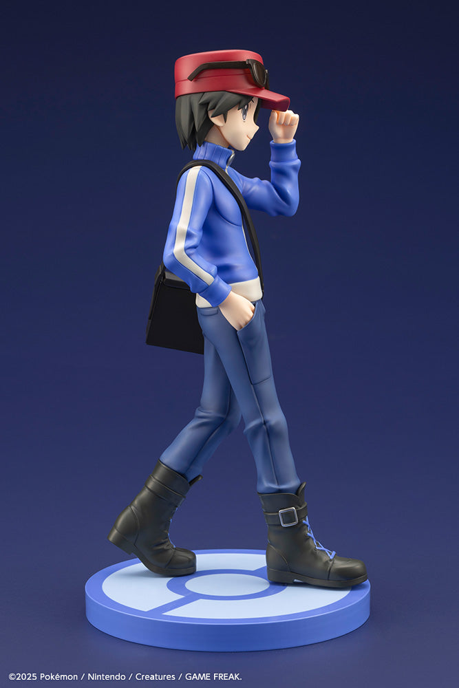 Pokémon Calem with Froakie ARTFX J STATUE