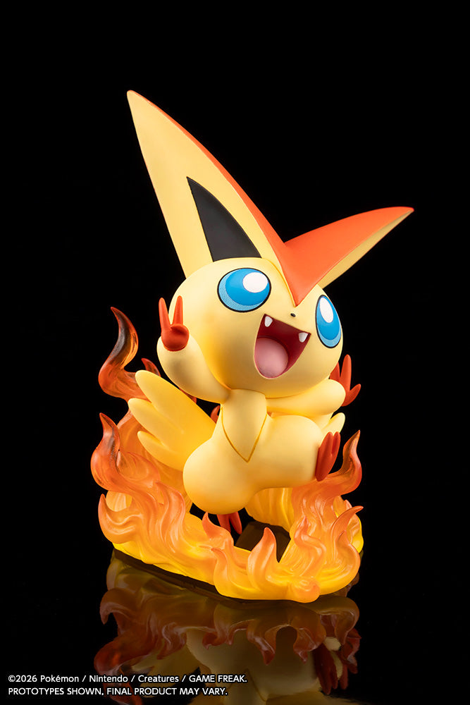 Pokémon Hilbert with Victini ARTFX J STATUE