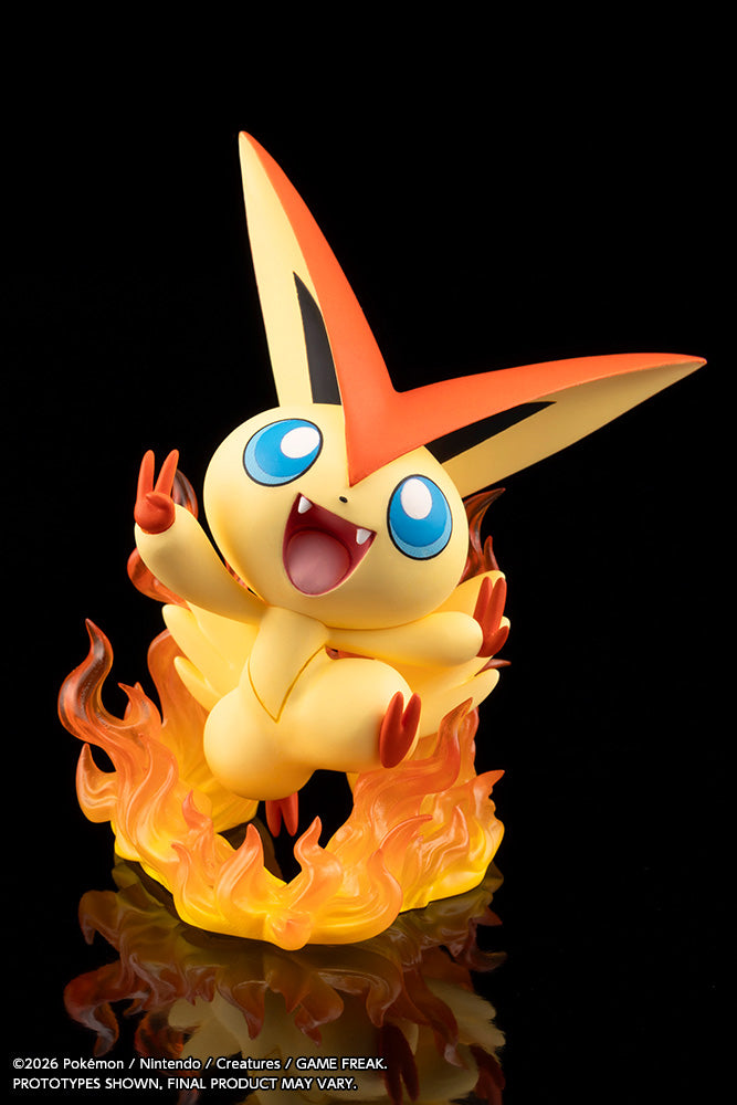 Pokémon Hilbert with Victini ARTFX J STATUE