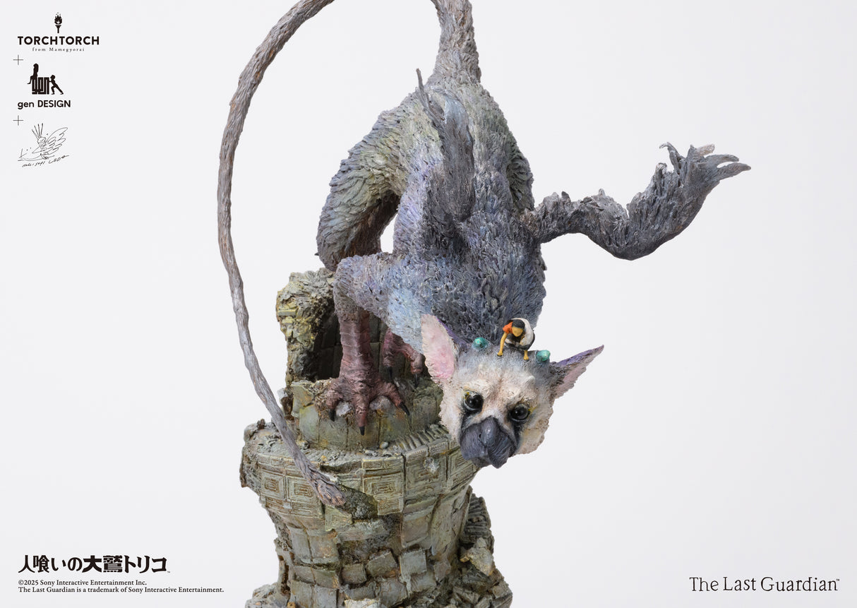 TORCH TORCH + GenDESIGN + Akishi Ueda/ The Last Guardian: Trico Art Statue