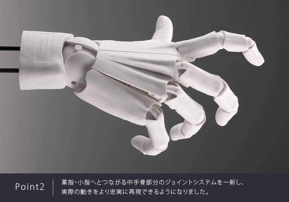 ARTIST SUPPORT ITEM HAND MODEL MEN’S/L -GRAY-