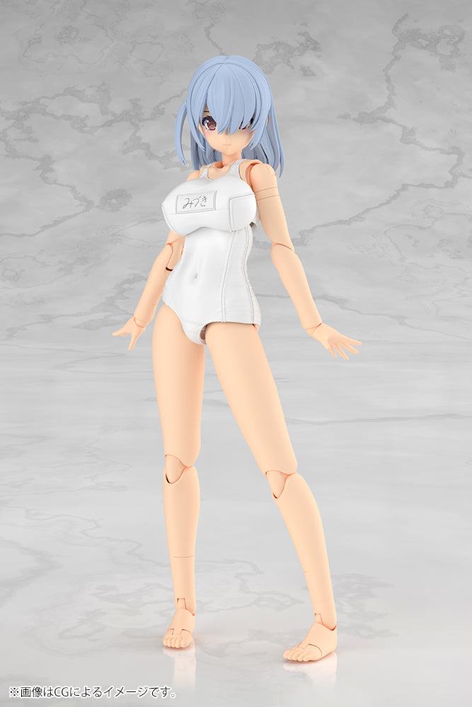 FRAME ARMS GIRL MIZUKI School Swimsuits White Ver.