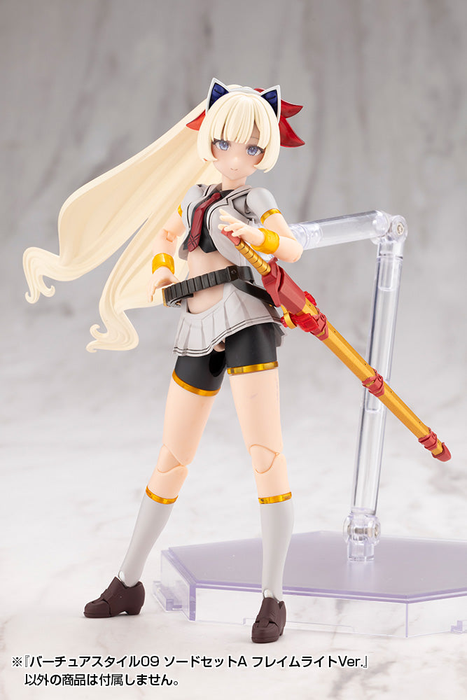VIRTUOUS STYLE09 SWORD SET A FLAMERITE Ver.
