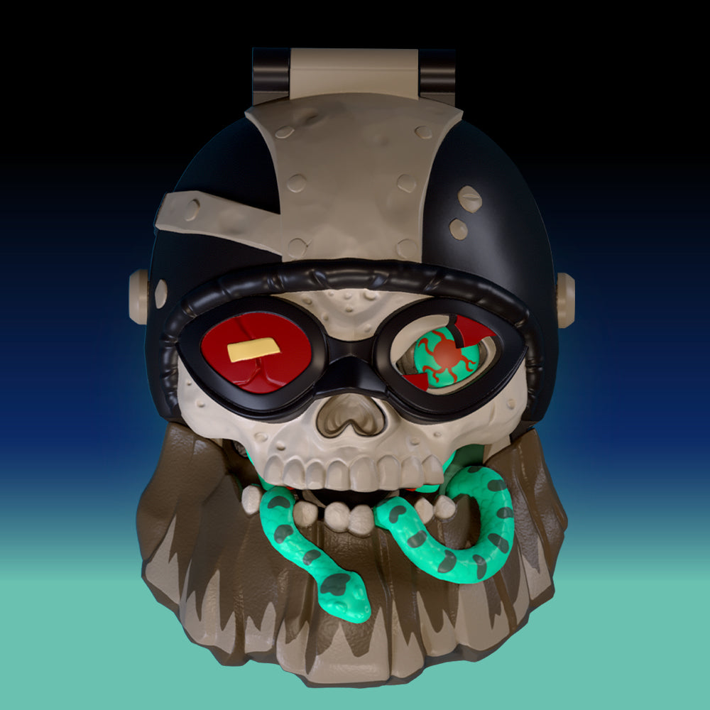 ROVER ROBIN Overtakes Skull Rider