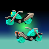 ROVER ROBIN Overtakes Skull Rider