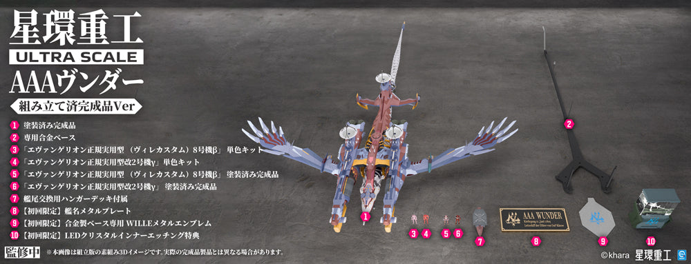 Ultra Scale AAA Wunder(Pre-Assembled Finished Model Ver.)