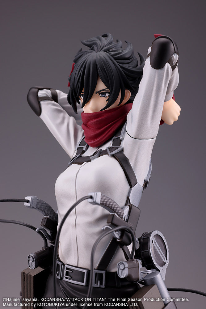 Mikasa Ackerman The Final Season ver. OSHI WORKS – KOTOBUKIYA US