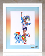 Chara Fine Graph MY LITTLE PONY BISHOUJO RAINBOW DASH