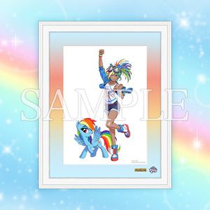 Chara Fine Graph MY LITTLE PONY BISHOUJO RAINBOW DASH