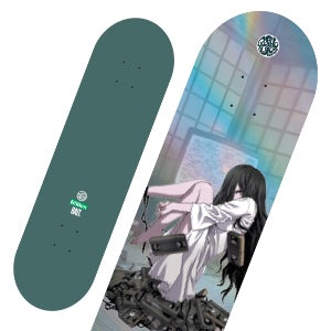 HORROR BISHOUJO SADAKO SKATEBOARD DECK – KOTOBUKIYA US ONLINE