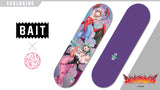 DARKSTALKERS BISHOUJO MORRIGAN & LILITH SKATEBOARD DECK