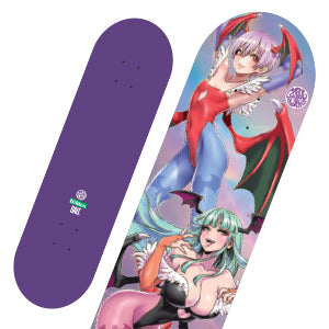 未開封 Kotobukiya ダークストーカーズ モリガン DARKSTALKERS BISHOUJO MORRIGAN & LILITH SKATEBOARD DECK