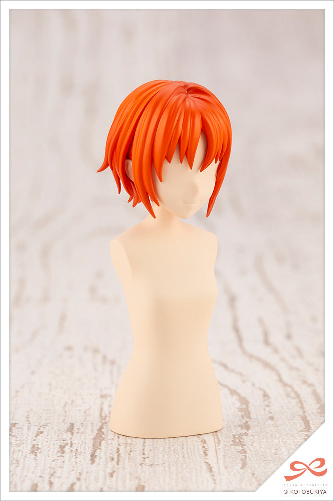 AFTER SCHOOL SHORT WIG TYPE: A [ORANGE & PURPLE]