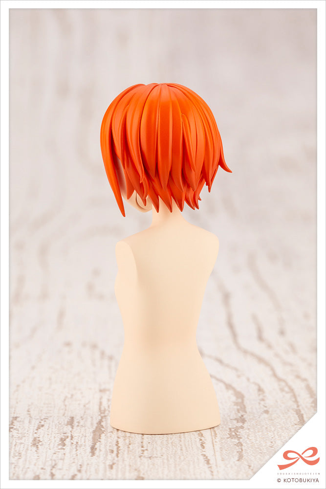 AFTER SCHOOL SHORT WIG TYPE: A [ORANGE & PURPLE]