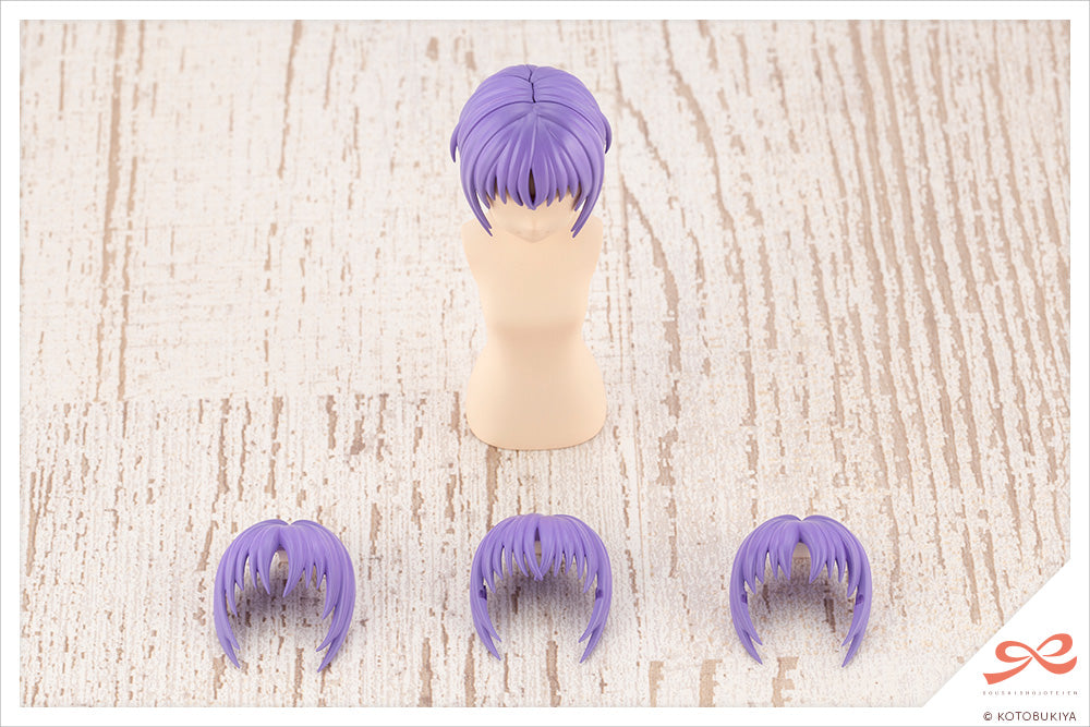 AFTER SCHOOL SHORT WIG TYPE: A [ORANGE & PURPLE]