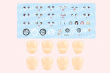 CUSTOMIZED FACE & DECAL SET Vol.5 [DESIGNED BY RAGUHONOERIKA FOR MADOKA YUKI A]