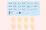 CUSTOMIZED FACE & DECAL SET Vol.7 [DESIGNED BY RAGUHONOERIKA FOR MADOKA YUKI B]