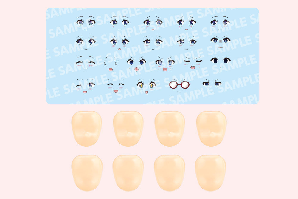 CUSTOMIZED FACE & DECAL SET Vol.9 [DESIGNED BY RAGHO FOR KOYOMI