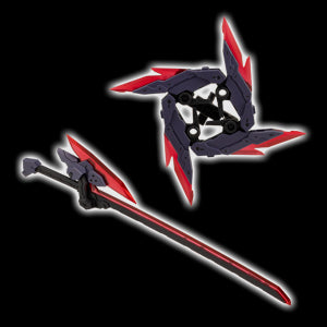 MEGAMI DEVICE M.S.G 07 NINJA BLADE KAZAKIRI DARK BLADE