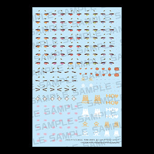 MEGAMI DEVICE M.S.G PUNI☆MOFU KIN XIAO EYE DECAL SET