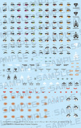 MEGAMI DEVICE M.S.G YGGDRASIS SKOLL SHARPSHOOTER TEMPEST EYE DECAL SET