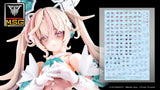 DESIRE MAIDEN RAIDER SUGAR GLAZE EYE DECAL SET