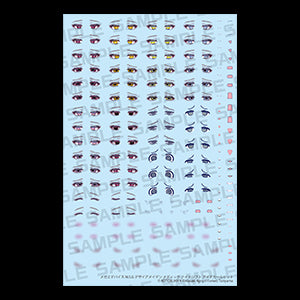 MEGAMI DEVICE M.S.G DESIRE MAIDEN MEDIC NIGHT SHIFT EYE DECAL SET