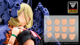 MEGAMI DEVICE M.S.G 08 FACE SET  BUSTER DOLL SKIN COLOR D