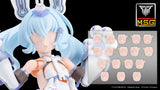 MEGAMI DEVICE M.S.G 10 FACE SET PUNI☆MOFU 01 SKIN COLOR B