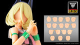 MEGAMI DEVICE M.S.G 10 FACE SET PUNI☆MOFU 01 SKIN COLOR D