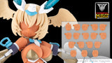 MEGAMI DEVICE M.S.G 10 FACE SET PUNI☆MOFU 01 SKIN COLOR E