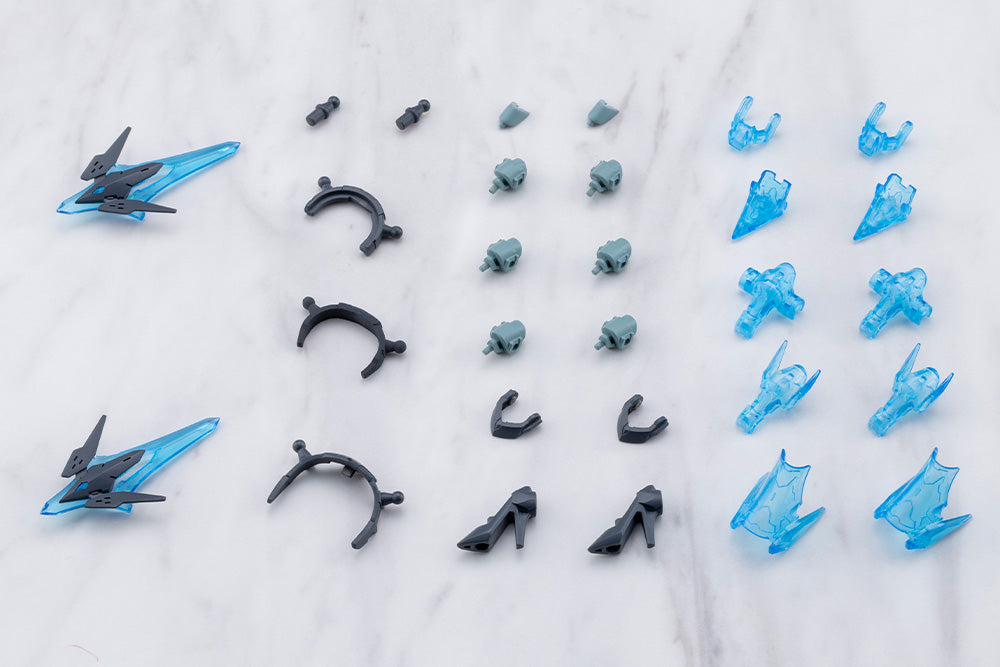 MECHA SUPPLY34 HOLONIC HEADDRESS & HOLONIC HIGH HEELS GRAY Ver.