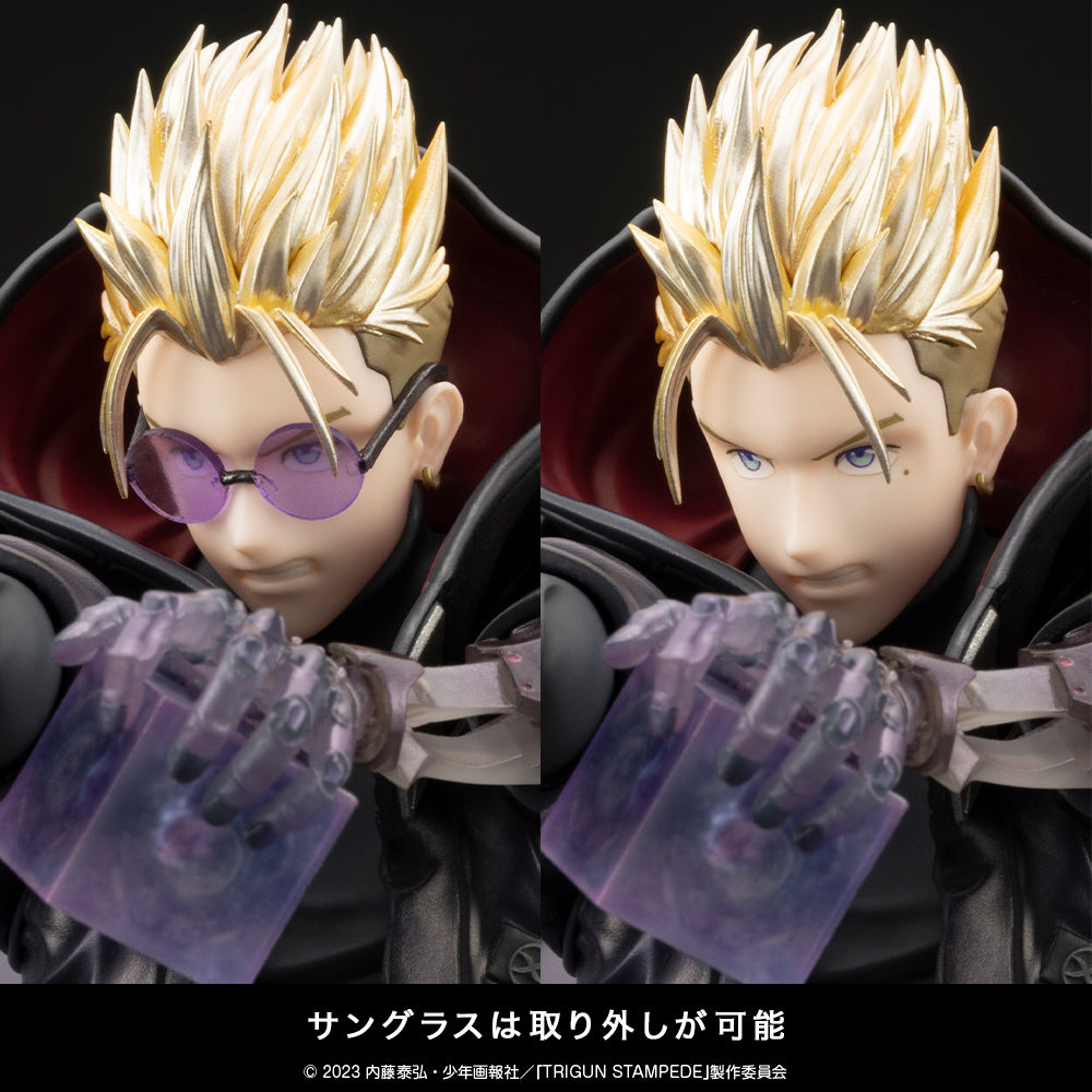 ARTFX J Vash the Stampede -The Gunman in Black- TRIGUN STAMPEDE Ver.