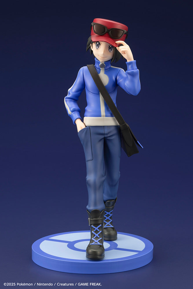Pokémon Calem with Froakie ARTFX J STATUE