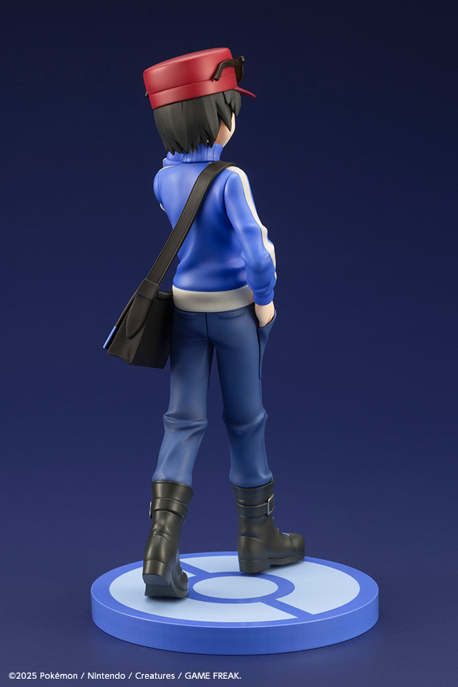 Pokémon Calem with Froakie ARTFX J STATUE