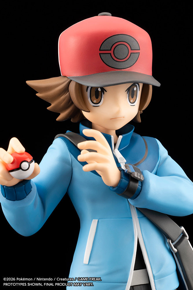 Pokémon Hilbert with Victini ARTFX J STATUE