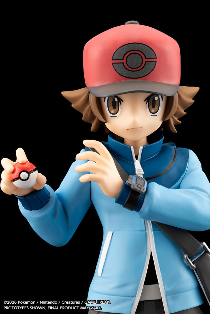 Pokémon Hilbert with Victini ARTFX J STATUE